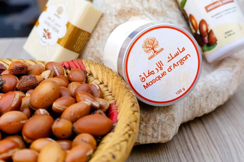 Cosmétiques à l argan Sweet Argana avec noix d argan - Dragonzay Photography