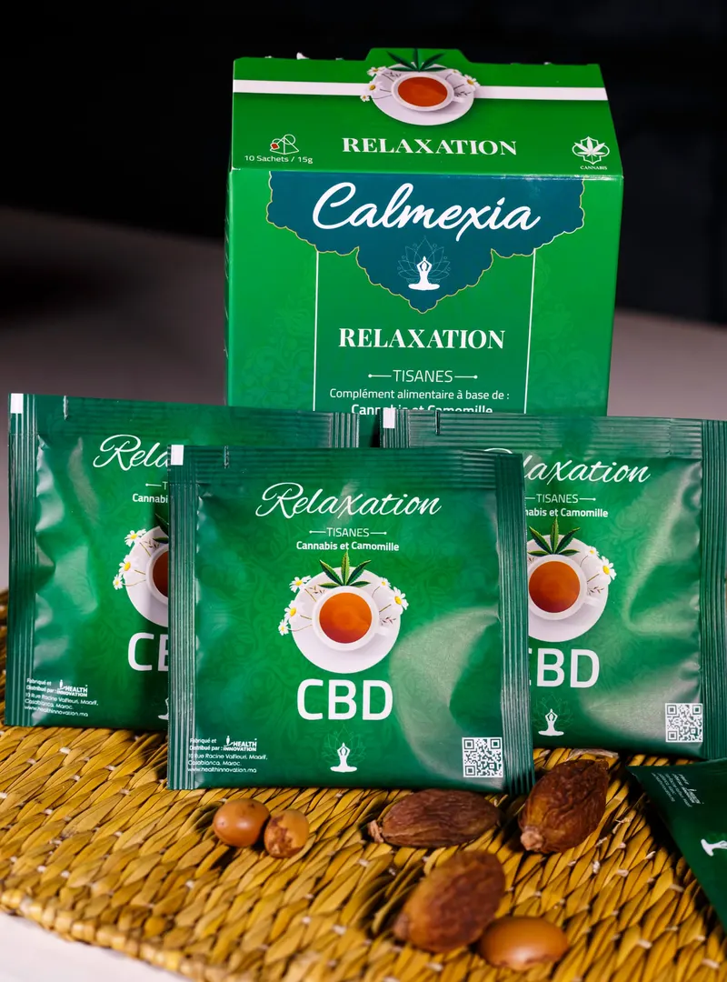 Tisanes et compléments au CBD, mise en scène produit - Dragonzay Photography